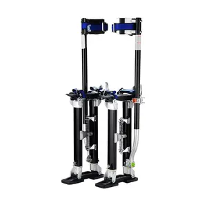 Stalwart Drywal l Stilts 24" - 40" Lightweight Aluminum Stilt
