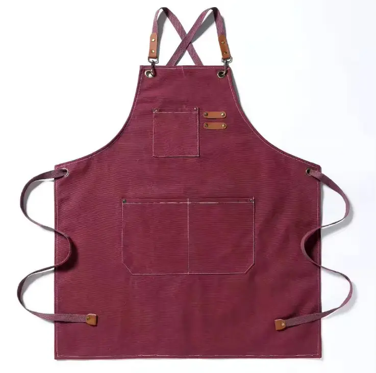 Waterproof Dog Groomer Apron for Pet Groomer Gift for Dog Groomer Gift Pet Grooming Apron Dog Groomer Smock Adjustable Straps Waterproof Apron Multifunctional Pockets 31"x26" Cute Leather Detail