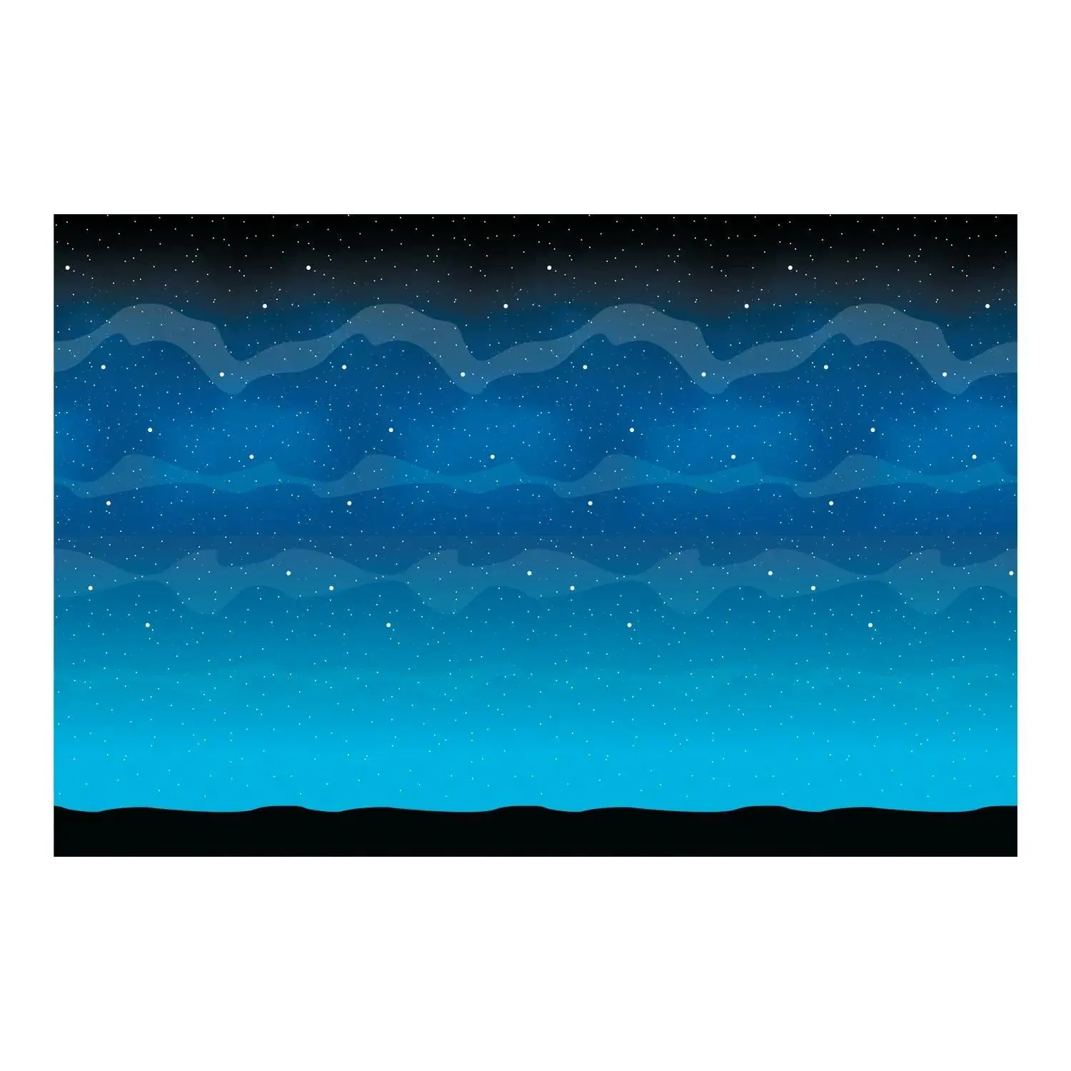 Outer Space Design-a-Room Background - 2 Pc.