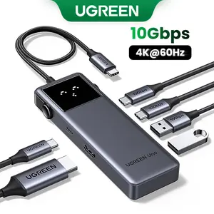 UGREEN Uno USB C Hub 6 in 1 Type C to 4K 60Hz HDMI Adapter 10Gbps Robot Hub With USB A USB C PD100W Fast Charger for Macbook Laptop，TikTokShopBlackFriday ,TikTokShopHolidayHaul