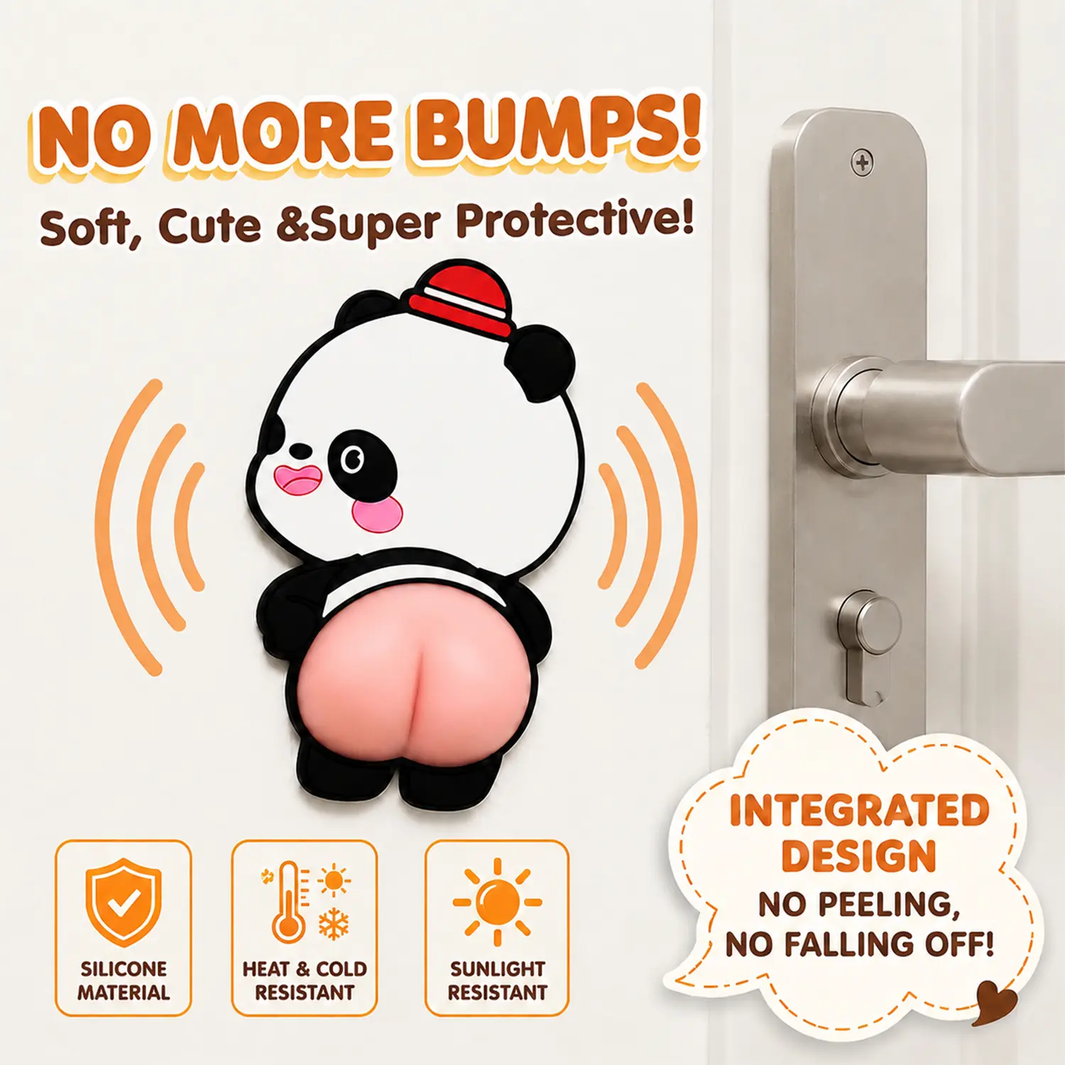 3D Cute Animal Silicone Puffy Chibi Phone Stickers - Pressable Fun, Durable, Soft-Firm Squishy, Protective Raised Cartoon Decals, Sticker Deco with Multiple Styles for Smartphone Covers, Laptop Decor, Protection