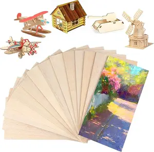 14 Pcs Used for Making Wooden Boards,20x10x0.2cm  Light Wood Chip Thin Light Wood DIY Craft Wooden Board, Used for Diy Making Wood, for Wall Decorations, DIY Projects, and Model Making, Textiles & Soft Furnishings