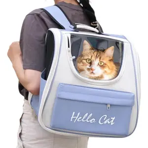 Portable Cat Backpack Carrier, Large Space for Pet, Lightweight & Foldable Pet Carrier for Travel & Hiking, Dog & Cat Accessories
