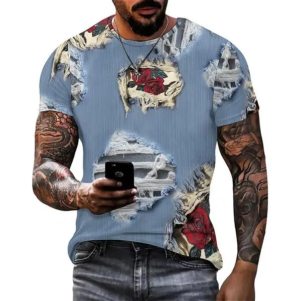 Men's Mexico 3D T-shirt casual crew neck plain Floral Black Breathable Comfy Menswear Tops clpthing studios 77 men gifts   graphic tee turning point merch graphic t-shirts shirts men demon slayer merch christian clothing Classic Tshirt Streetwear Crewneck