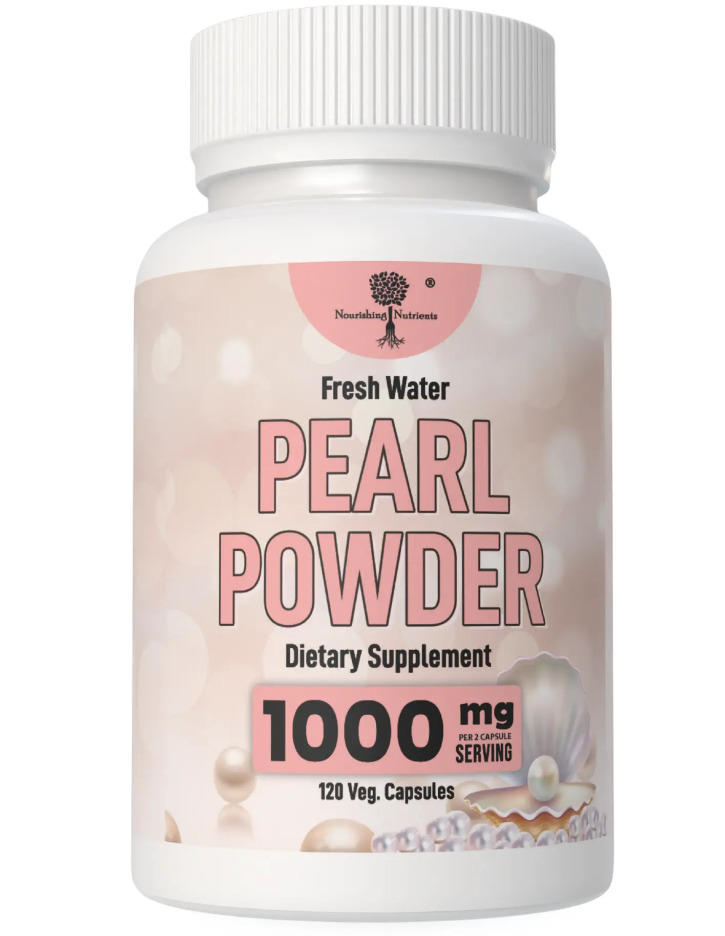 Pearl Powder Caps 120