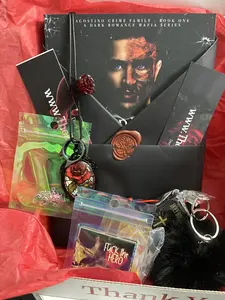 Dark Romance Book Box With Bookish Swag & Gifts For The Smut Lovers