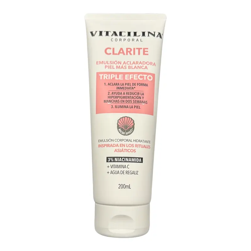 Vitacilina Clarite Triple Effect Brightening Body Emulsion 200 mL