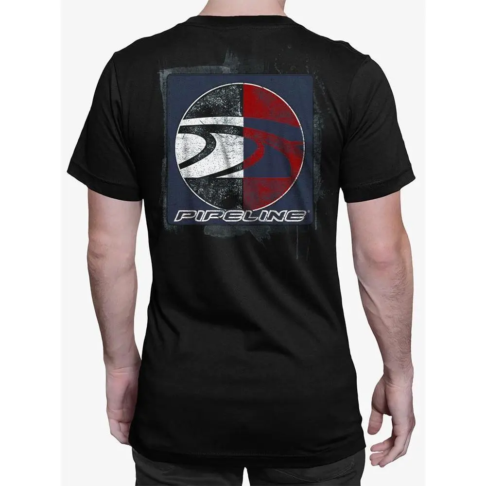 PIPELINE “Texture” Men’s Short Sleeve Graphic Tee Casual Menswear, Available in Various Colors, Casual, Menswear, Top Fabric, Soft, Ocean, Pullover