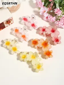 6-piece set of flower hair clip-romantic holiday hairdressing artifact, elegant clip design, comfortable without hurting hair, suitable for daily life and parties, female styling must!