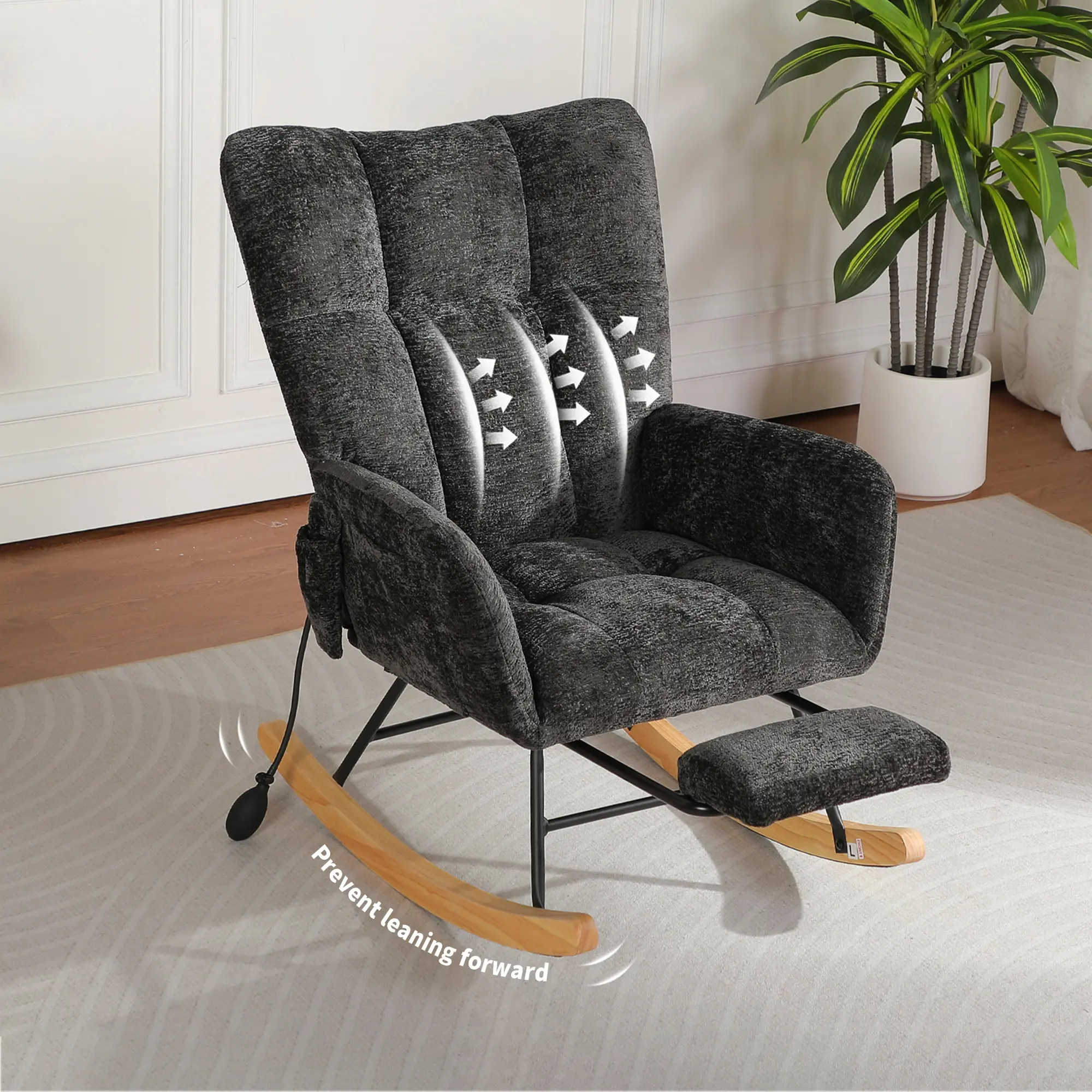 Black- Airbag + Footrest Upgrade Edition