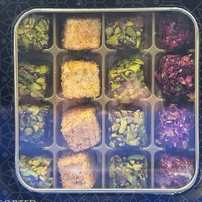 Alreef Assorted Turkish Delight 500gram - Variety of Flavors for