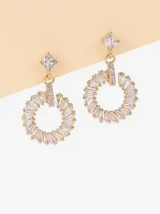 Vessira Non-Natural Crystal Halo Earrings, Fashion Jewelry Accessories