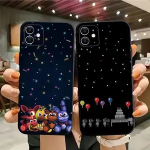 Five Nights At Freddys Phone Case Silicone Soft For iPhone 17 16 15 14 13 12 11 Pro Max Plus Air Shockproof Protector Casing Smartphone