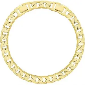 ZORCVENS 14K Women's Gold  - Thick Cuban Chain, 9in/11in Adjustable Extension, Summer Beach Accessory, Holiday Gift,  for Women,summervibes Chunky Necklace