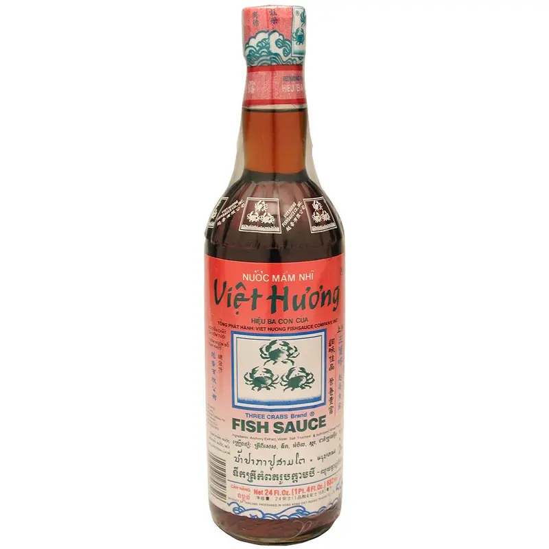 Three Crabs Brand Fish Sauce - Cooking Sauce Flavor Dip, Asian, Traditional