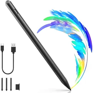 Surface Pen for  Surface  12 11 10 9 8 X, MPP 2.0 Stylus with 4096  Sensitivity, Palm Rejection, Tilt & Eraser, USB-C Rechargeable Pen for Surface Laptop/Go/Book/Studio