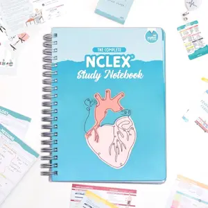 The Complete NCLEX Study Notebook – Ultimate Visual Guide for Nursing Students.