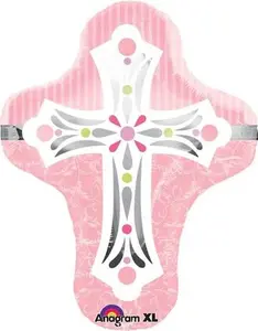 28" XL Pink Cross