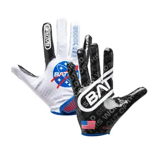 Space Chameleon Receiver Football Gloves