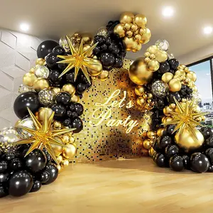Balloon Arch Set, 68 Pieces; Rubber Balloons for Shower, Wedding, Bride, Birthday Decorations; General Festival Party Supplies, Balloon Arch Kit