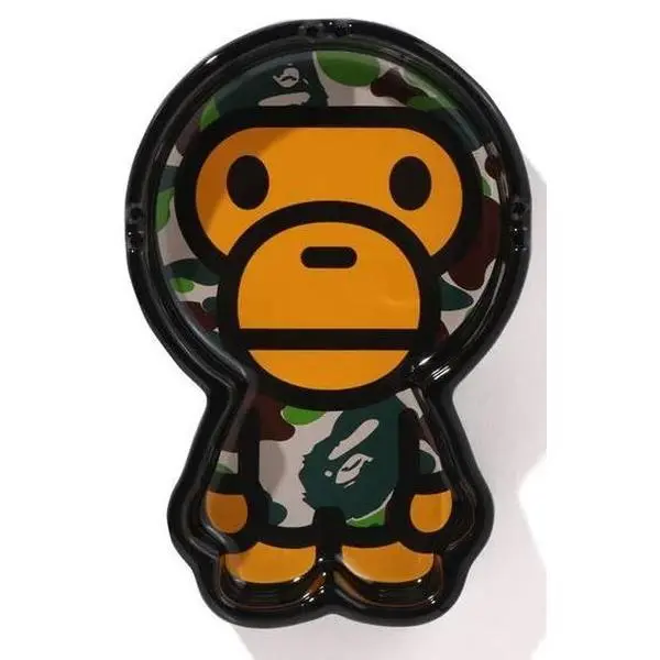 Bape Baby Milo Ashtray ABC Green Camo
