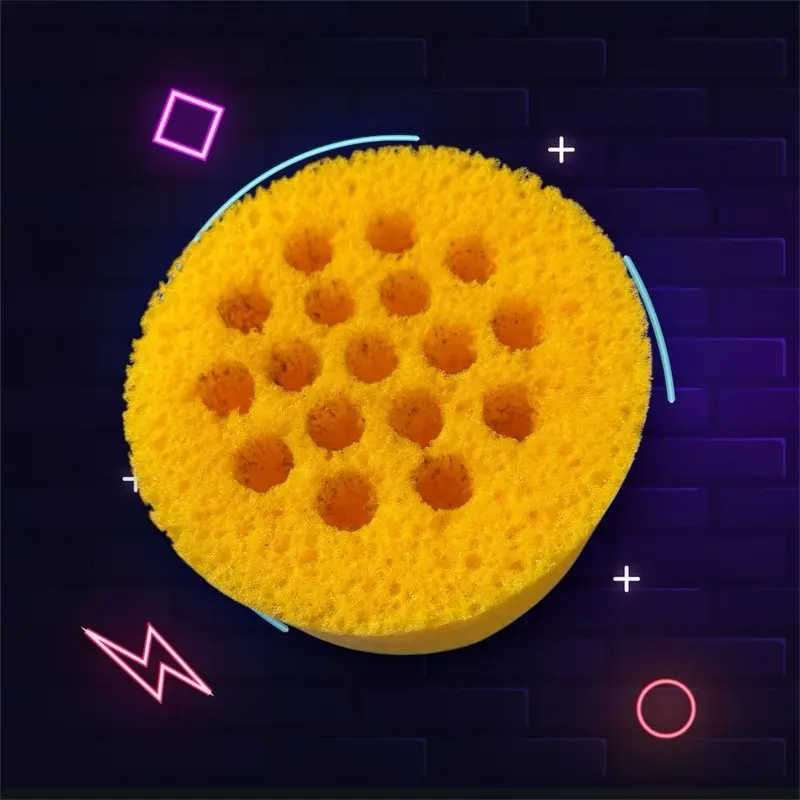 Round target diy sponges in different sizes for asmr use
