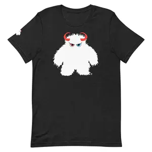 Monstrous Unisex Flagship T-Shirt (White Monster)