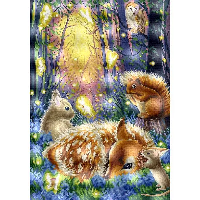 Forest of Dreams Counted Cross Stitch Kit by Letistitch L8096