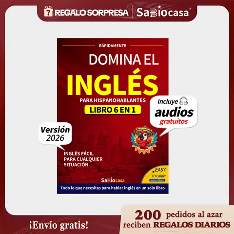Dominate English 6 Books in 1 with Audio for Spanish Speakers A Powerful Learning System for Beginners and Real Life Communication (Spanish Edition),Learn Anytime Anywhere,Spanish Speaker,Listening Practice
