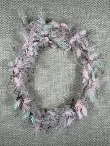 Handmade Crochet Christmas Gift Accessories Phone Strap Keychain Bag Charm Backpack Decorations Festive Ornament with Festive Design Unique Design Metal Spring O-ring Buckle Diameter 5"  #A014