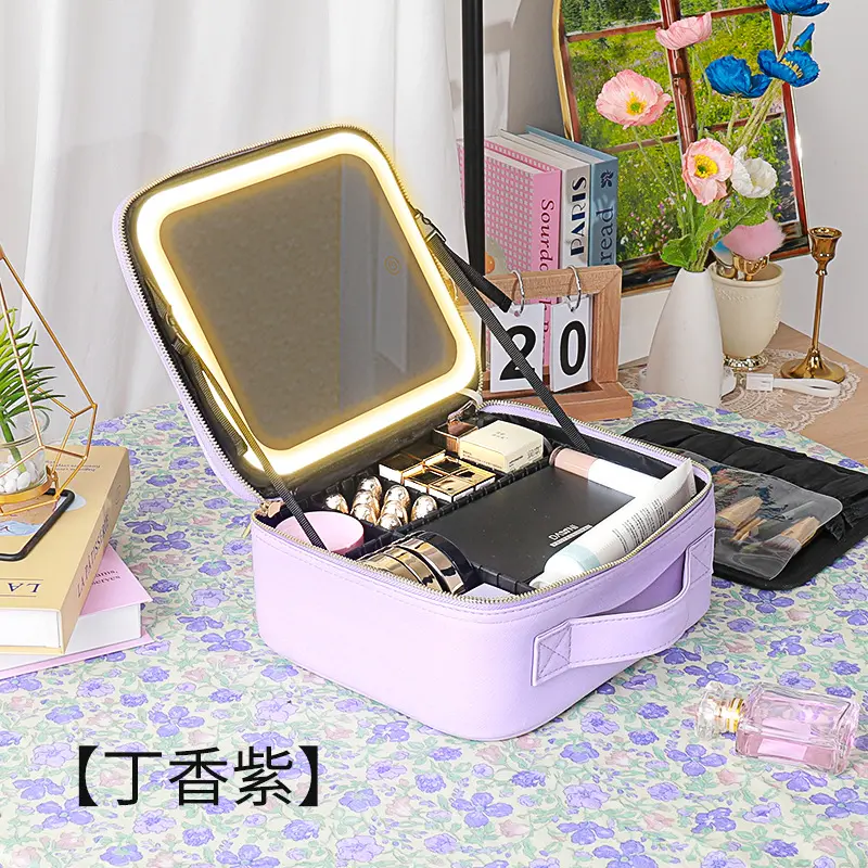 Small purple [with built in battery and