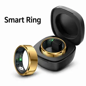2026 Smart Ring Health Tracker | Sleep, Heart Rate & Blood Pressure Monitor | 5ATM Waterproof Remote Gym Wearable