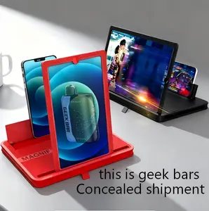 This is geek bar Retro Union Jack Phone Case with Tempered Glass Screen Protector Dust Removal Easy App 9H Hardness