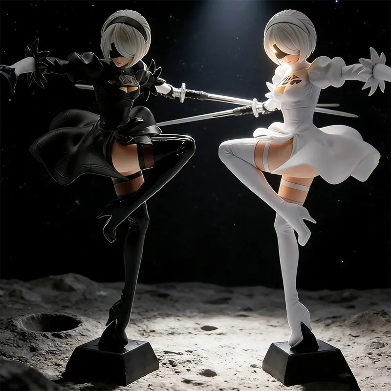 No.2 Type B Black/White Ver. Anime Figure Collectible Model Statue Desktop Decoration Gift PVC Statue