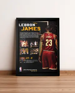 Lebron James - Cuadro Deportista #3 - POSTER NO FRAME