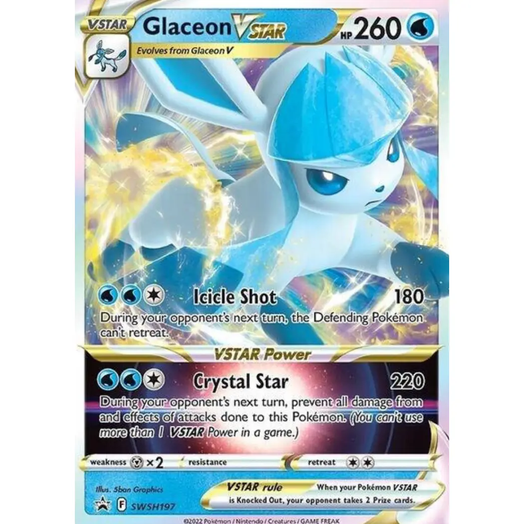 Glaceon VSTAR - SWSH197 - SWSH: Sword & Shield Promo Cards (SWSD)