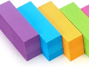 30 Pads 0.6x2 Inch Sticky Notes Flags Tabs Page Markers 10 Bright Color Sticky Index Tabs Page Flags 80 Sheet/Pad