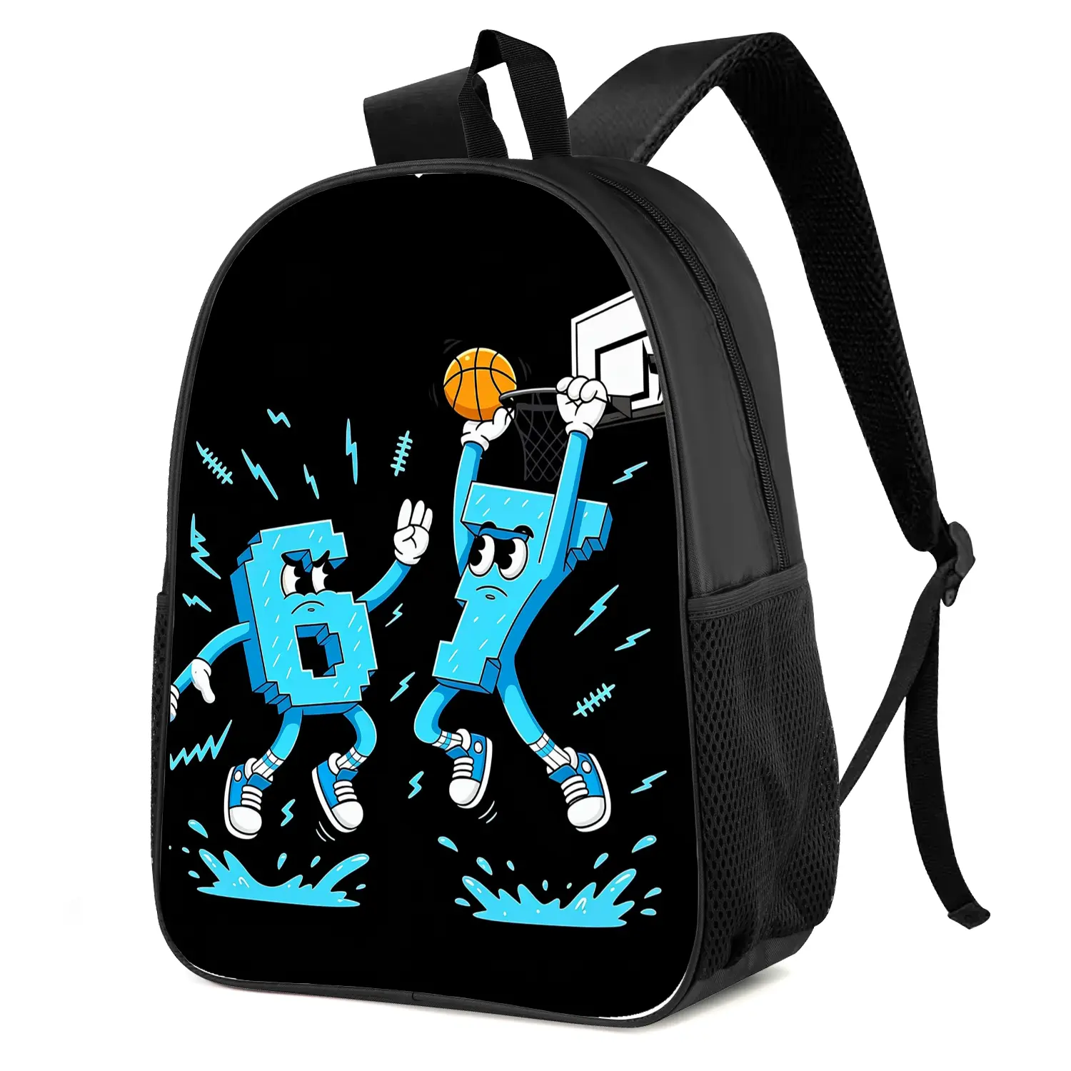 Trendy Canvas Style Storage Backpack Waterproof Organizer Bag with Compact Storage Pouch