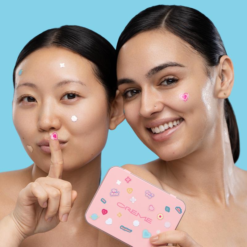 The Creme Shop Totally Clear Blemish Patches with Tin Case