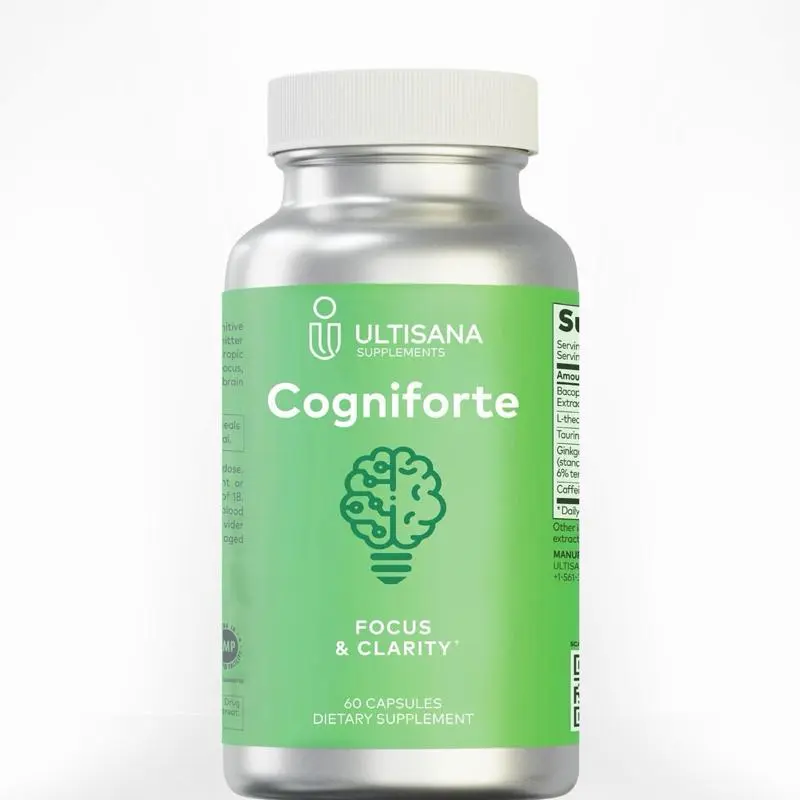 COGNIFORTE : Cognitive Support Supplement for Memory and Focus | Mental Clarity & Energy Booster Brain Health Neurotransmitter