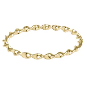 Enewton Classic Gold Twisted Thin Band