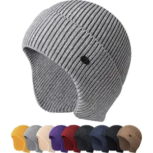 Advanced Thermal Polyester Beanie for Extreme Cold Ear Protection Winter Hat for Skiing Snowboarding Hiking and Outdoor Adventure Activities