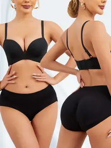 Women's Everyday Bikini Briefs, Ultra Soft Breathable Material, High Waist Support, Solid Slim Fit, Full Hip Coverage, Low Rise Casual Style S-XL Womenswear Panties Bridal