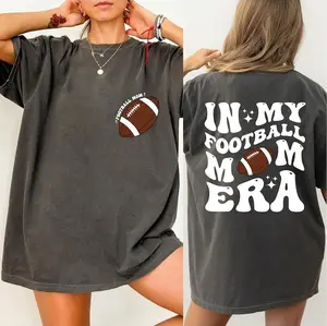 Comfort Colors In My Football Mom Era T-shirt, Game Day Shirt, Football Mom Shirt, Football Season Mama Shirt, Gift For Women, Gift For Football Lover
