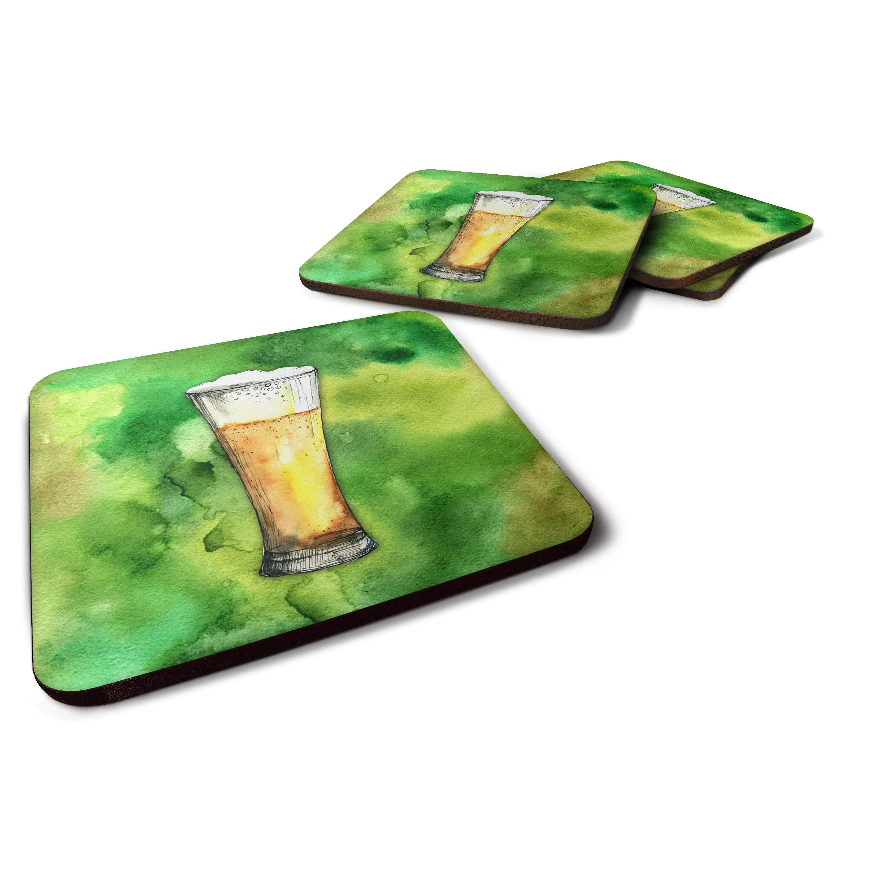Irish Beer Tall Foam Coaster Set of 4 BB5759FC