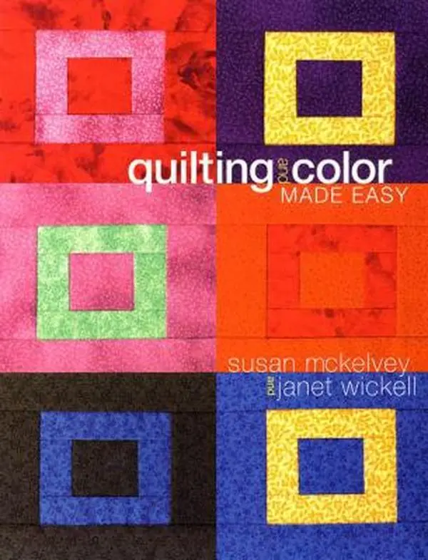 Used Paperback Book - Quilting and Color Made Easy by Susan Mckelvey (English) - Sewing Tutorials, Designs, Patterns, Projects Guide, Techniques