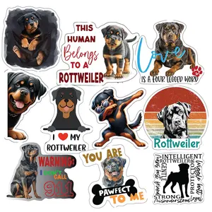 Rottweiler Stickers for Office Supplies and Decorations
