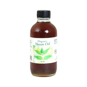 Neem Oil Organic 4 oz - Moisturizes Dry Skin, Natural Bug Repellent, Antiviral Treatment for Chickenpox & Acne Care