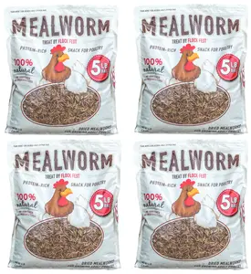 Flock Fest 5 lb. Bag of Mealworms (4 Pk.)
