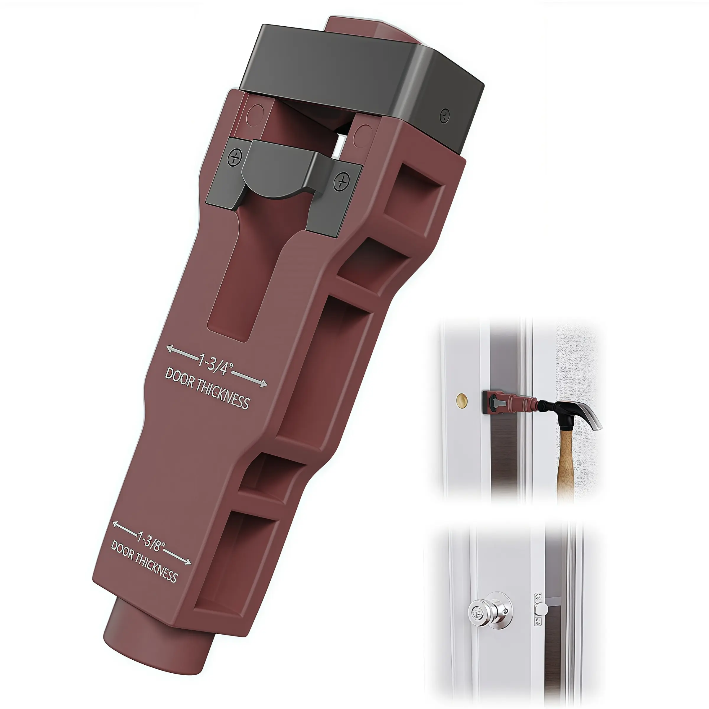 Lock installation tool, door tenon kit, saw tenon fixture, guide head ...